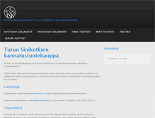 Tablet Screenshot of kauppa.sinikotkat.fi